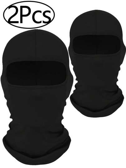 2Pcs Balaclava Ski Mask For Men And Women, Winter Face Mask, Shiesty For Skiing, Snowboarding & Motorcycle