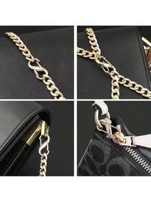 4pcs S-Shaped Spring Buckle, 8-Shaped Adjustable Chain Buckle, Metal Alloy Carabiner Clips, Multi-Function Keychain Accessories - Multicolor - View 8