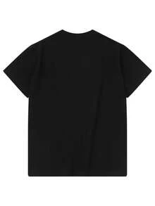 TV Star T-Shirt, Unisex Men's And Women's Blouse, 100% Cotton, Top Premium Streetwear, New Arrivals, Immediate Shipping, Various Colors!! - 黑色 - 查看 2