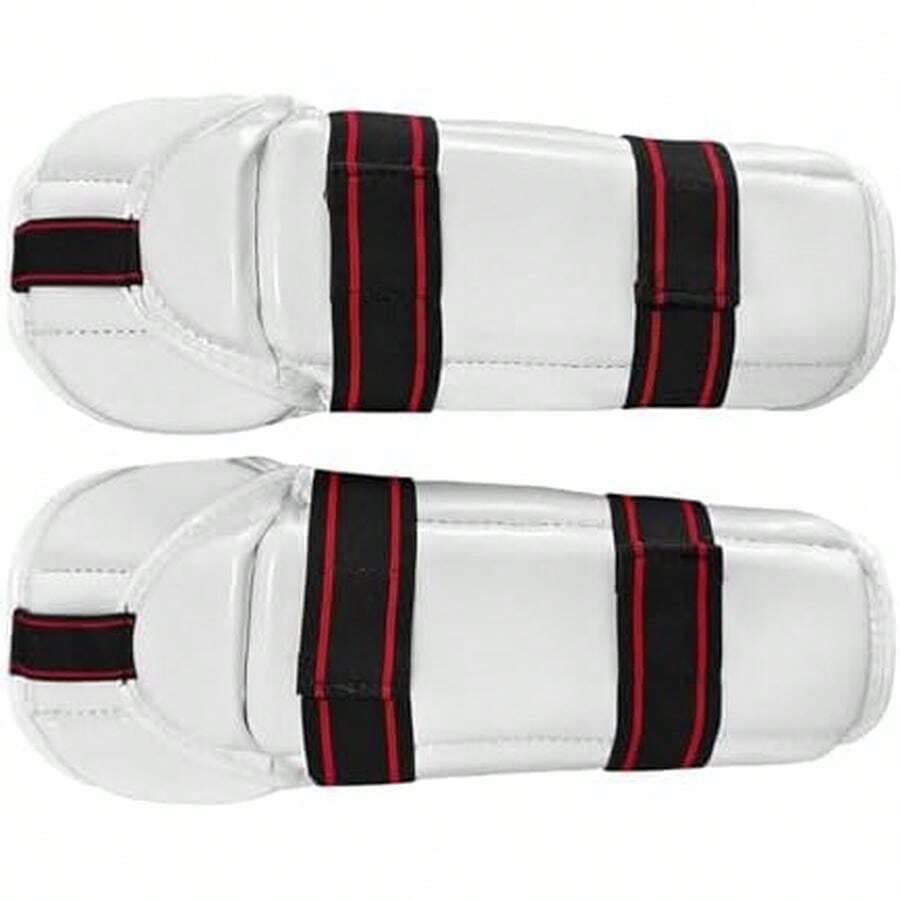 Espinilleras de Brazo de Taekwondo, espinilleras de Taekwondo, Equipo Protector Ligero y Grueso, Acolchado para Gimnasio Muay Thai - XS - Ver 1