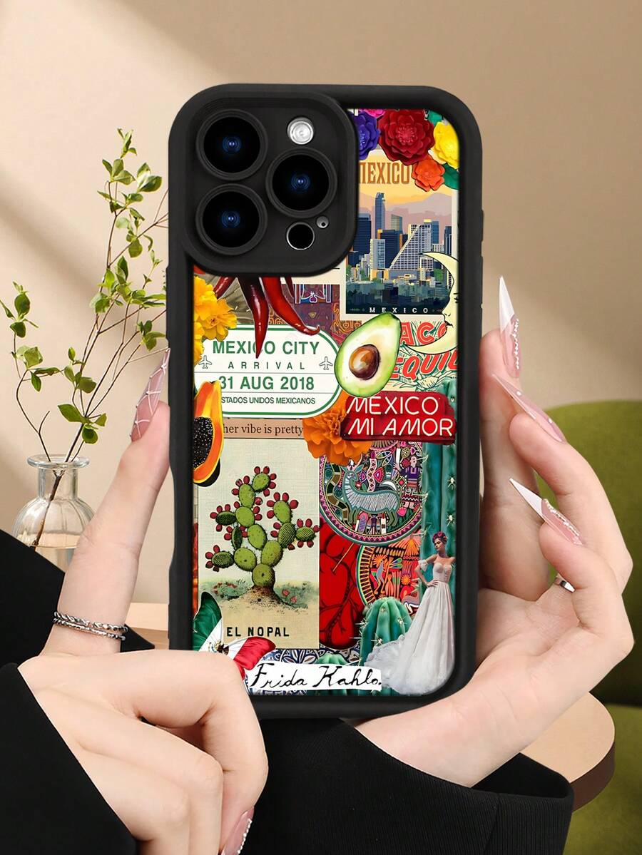 Funda de teléfono minimalista y gruesa a prueba de caídas con diseño navideño de gato, regalos y adornos, resistente al agua y arañazos, estilo festivo elegante para mujer, compatible con Apple 17/16/15/14/13/12/11/Pro/ProMax,compatible con Galaxy A34/A35/A54/A55,Galaxy S20/S21/S22/S23/S24/S25 Ultra/Plus,compatible con Moto/Galaxy/Redmi/Honor/OPPO Soft - Negro - Ver 1
