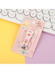 1 件，可爱卡通动物造型指甲钳，马卡龙色透明指甲剪，PVC 底座，卡通风格男女通用指甲修剪器。 - 彩色 - 查看 12