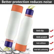Insulated Water Bottles For Outdoor - 2+2 Dark Blue - View 7