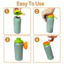 Magnetic Soda Can Lids – Reusable Airtight Can Covers, Easy To Use, Keep Drinks Fresh & Bug/Dust Free, Fits Standard Cans, Great For BBQ, Beach & Party. - Multicolor - View 8