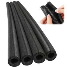 Amylove 36 Pcs 3.3 Feet Foam Pipe Insulation Foam Tube Insulating Water Pipe Pool Swim Noodles Pre Slit Heat Preservation Pipes Covers For Tubing Outdoor Winter Freeze Protection Black1/2 Inch - 12Inch - View 1