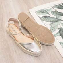 angelica Women Flat Sandals - 金色 - 查看 4