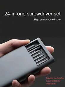 24-In-1 Precision Screwdriver Set: The Ultimate Tool For Repairing Smartphones And Tablets!