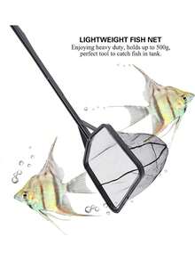 Red de Nailon Liviana, Soporta hasta 500 G, Material ABS, Herramienta de Pesca Portátil para Peces Pequeños, Fácil de Colgar o Transportar, Diseño de Orificio Integrado, Buena,37487598 - Marrón Mocha - Ver 6