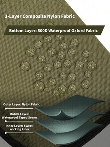 High-Toughness Puncture-Proof & Wear-Resistant Tear-Resistant Outdoor Snake Bite Protection Gaiters, Waterproof Scratch-Resistant Non-Slip Leg Gaiters For Hiking Camping Snow Activities, Unisex Multi-Functional Leg Guards For Mountain Off-Road, Scientific Expedition, Jungle Exploration & Hiking Hunting