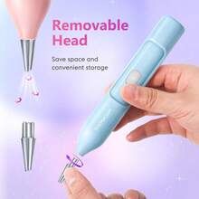 THXMADAM Electric Diamond Painting Pen Pro, Wireless Diamond Art Painting Pen With Vacuum Pump For Adults, Button Switch Control, USB-C Charging, Diamond Painting Accessories Tool (Pink) - 粉色 - 查看 4