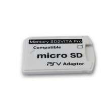 AOLION 适用于PS Vita的6.0版本TF卡适配器，SD 2VITA游戏卡槽，适用于PSV 1000/2000，兼容3.65系统，支持Micro SD卡存储 - 白色 - 查看 8