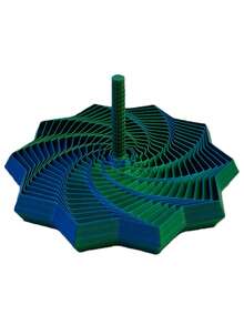 This Star-Shaped 3D Printed Fun Gyroscope, With Exquisite Design And Decorative Octagonal Handle, Is A Fun New Year Gift For Adults, With Innovative Design And Unique Shape - Multicolor - View 13