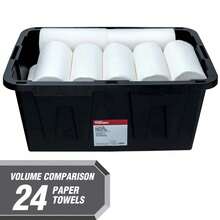 (Pack Of 4) 27 Gallon Large Storage Bin With Snap Lid, Black And Red, Heavy Duty Plastic Storage Container - 4 Pack - View 8