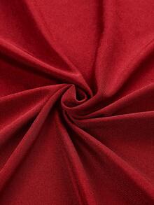 BIUBIU 女士不对称领长袖连衣裙，日常休闲通勤商务情人节派对礼服，爱的节日优雅之选 - 查看 7