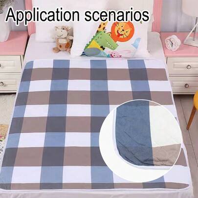 Washable Absorbent Incontinence Bed Pads Mats Sheet Mattress Reusable Protector