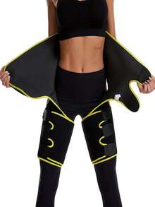 三合一塑身衣，透气可调节腰部训练带，提臀收腹运动腰带。 - 彩色 - 查看 3