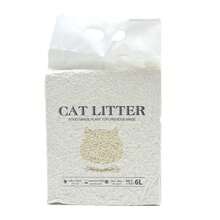 6L Tofu Cat Litter Quickly Clumping Deep Deodorized 2mm Cat Litter With Fresh And Natural Material Cat Clean