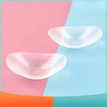 1 Pair Transparent Silicone Shoulder Pads - Non-Slip Removable Breathable Support, Straight Shoulder Pads, Invisible Non-Slip Shoulder Pads, Narrow Shoulder Pads, Unisex Silicone Shoulder Pads, Non-Slip, Self-Adhesive, Portable, Reusable, Suitable For Straight Shoulders, Ergonomic Design, Unisex, Suitable For Casual Wear, Weddings, Formal Dresses, Adult Parties, Clothing Accessories, Daily Use, Comfortable And Non-Stuffy, Bra Accessories, Enhancing Garment Fit And Symmetry, Best Gift For Girlfriend Or Boyfriend - Multicolor - View 8