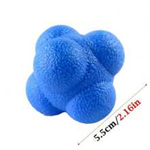 6pcs Hexagon Reaction Ball For Agility Training, Suitable For Basketball, Football, Adults Coordination & Fitness - Multicolor - View 3