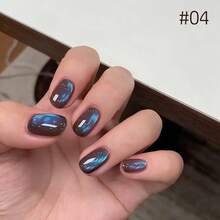 10ml/Pieza Recomendación de influencer online popular Esmalte de uñas en gel iluminador listo para el invierno Serie de ojos de gato con bola de cristal 2026 Nuevos colores de estilo Adecuado para uñas de los pies Uso en salón con luz UV LED