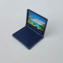 9 Colors Mini Foldable Laptop Computer Model, Suitable For Micro Landscape, Dollhouse - Multicolor - View 10