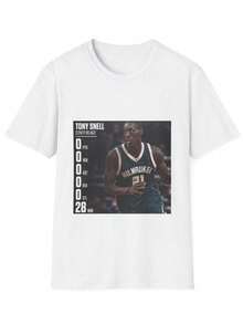 Tony Snell 0 Stats Shirt Milwaukee Bucks Funny Shirt Funny Jersey - trắng - Xem 1
