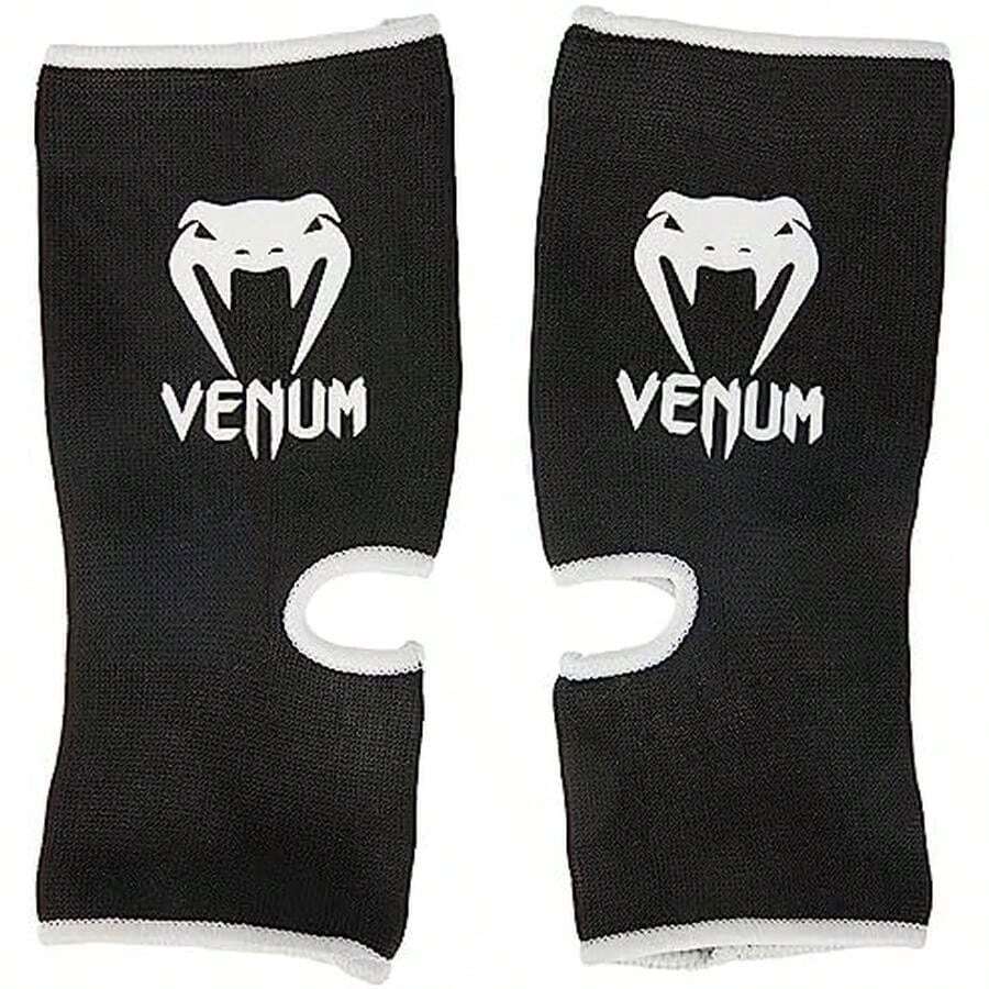 Venum Protector de Apoyo del Tobillo, para Muay Thai y Kick Boxing - Apoyo del Tobillo-Negro - Ver 1