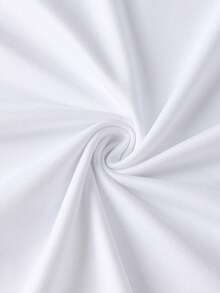 Men's Casual Street Letter Print Pocket Drawstring Sweatshirt, Suitable For Summer - White - View 6