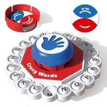 Fast-Paced Crazy Word Party Game Toy, Interactive Pinball Word Board Game, Fun Family & Friends Word Challenge Game For Teens And Adults, Party Entertainment Gift - Holiday Gift - Birthday Gift - Perfect Gift - Multicolor - View 7