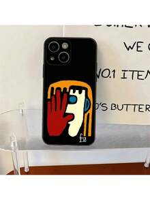 Coque de téléphone avec peinture abstraite de Picasso compatible avec 16, 15, 14, 13, 12, Pro, Max, 11, 7, 8, Plus, XR, XS Max. Coque silicone souple antichoc. Coque compatible avec 17 Pro, 17 Pro Max, 17, 16 Pro - Z8 - Voir 8