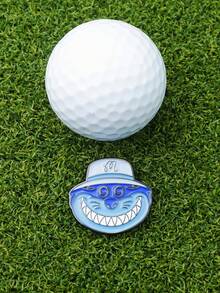 1/3 Chiếc Dụng Cụ Đánh Dấu Bóng Golf Kẹp Mũ Golf Hợp Kim Từ Tính Phụ Kiện Golf Gậy Golf, Nhiều Màu Sắc, Tư Thế Golf, Xe Golf - Nhiều màu - Xem 4