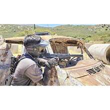 Ironclad IEXT-FRIBLK-04-L Marco táctico de impacto negro, grande - 3XL - Ver 3