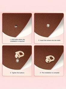 Detachable Backpack Hooks, D-Ring Buckle Strap, Suitable For Handbags, Pacifier Clips, Wallets, DIY Crafts, Everyday Use, Travel, Home Office, Back To School, Travel Essentials - Multicolor - View 8