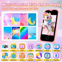 Children's Smart Educational Toy Phone, Unicorn Design, Supports 32G Memory Card, Multiple Styles Available, Ideal Holiday And Birthday Gift For 3-12 Year Old Boys And Girls - Multicolor - View 4