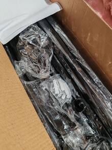 Casaisla Home Collection Cortinero de Metal Extensible (80 a 360 cm) Soporta 22 Kilogramos, Diámetro Exterior 25 mm, Elegante, Práctico y Ajustable, Para Ventanas Chicas, Medianas y Grandes - Negro - Ver 11