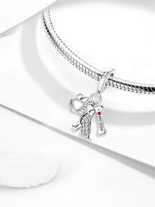 1件时尚可爱的串珠小象饰品,适合女士手链/手镯DIY饰品制作和日常穿搭装饰。 - 串珠3 - 查看 6