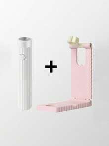 1pc Handheld UV Nail Lamp, Mini Nail Lamp, Portable LED Nail Lamp, Wireless USB Rechargeable Quick-Drying Nail Lamp, Pink Rechargeable Straight Tube Nail Lamp, Small Portable Battery-Powered Mini Nail Lamp, Handheld Phototherapy Lamp, Handmade Nail And Nail Art Phototherapy Lamp, Nail & Beauty Products, ABS Material, Suitable For Vacation/Home/Gift/Nail Salon/Spa - Multicolor - View 28