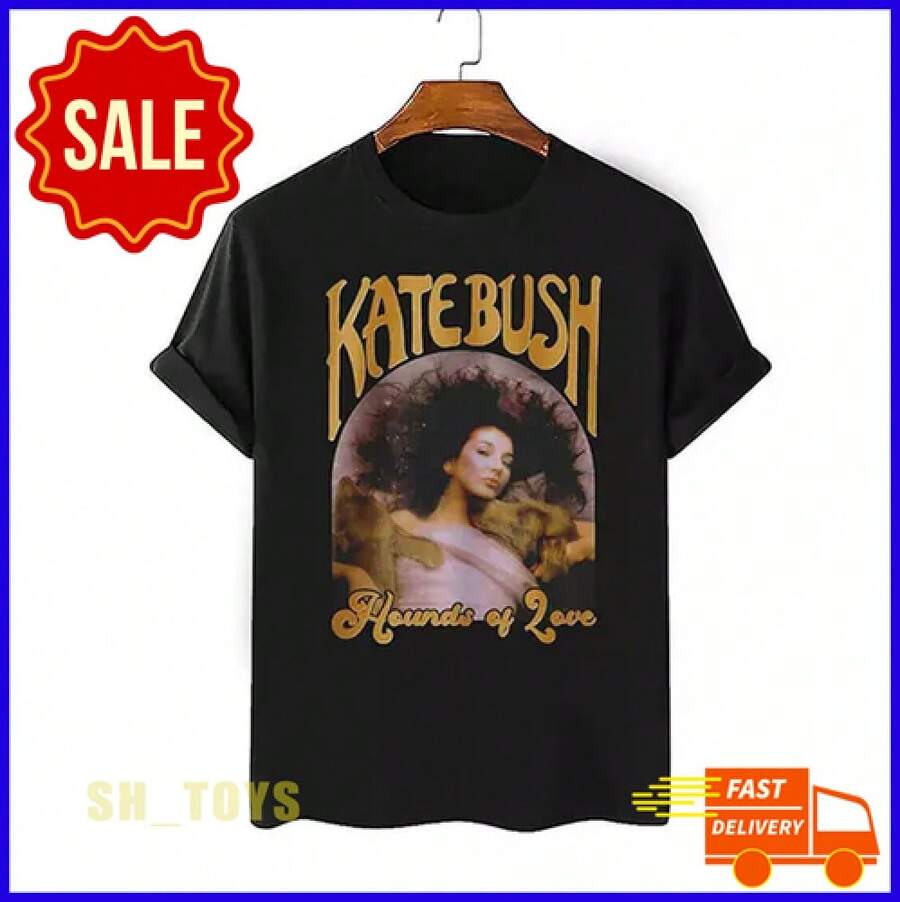 Kate Bush Hounds Of Love T-Shirt All Size S-5XL - M - 查看 1