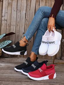 ZOSIVC Women Casual Shoes - White - View 2