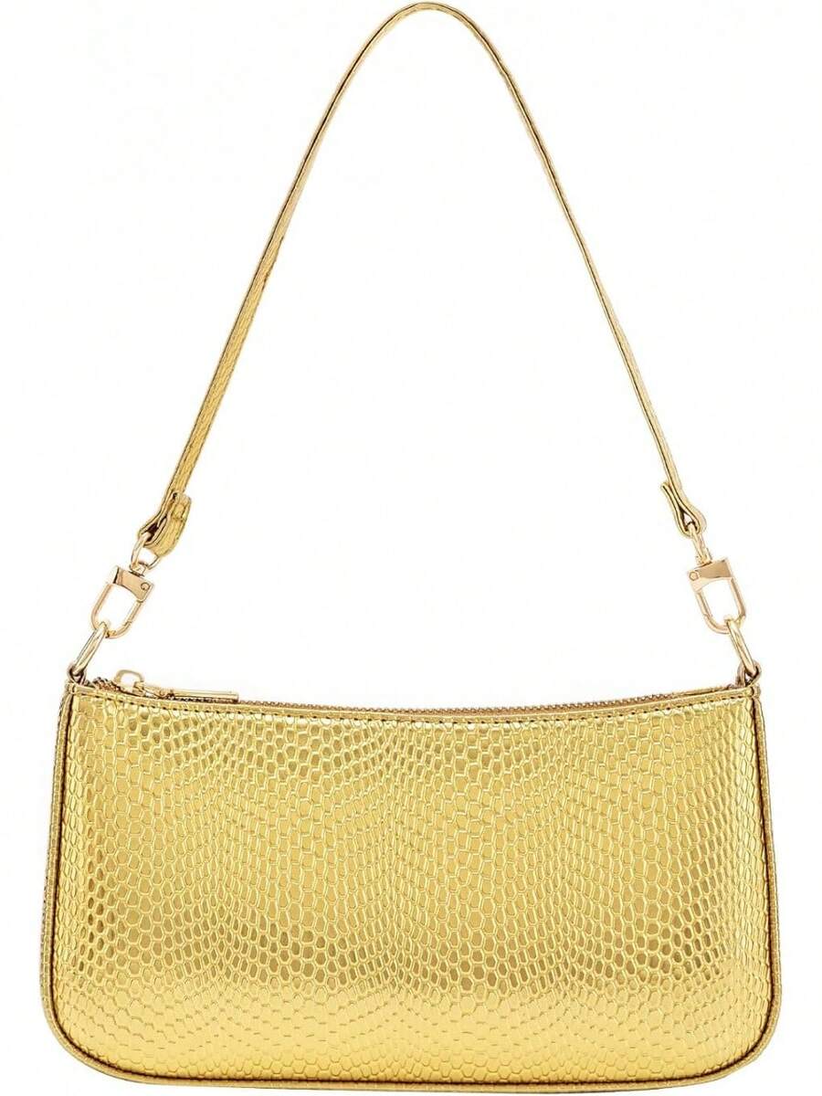 Bolso de hombro Mujer - Oro - Ver 1
