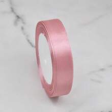 1卷缎带礼盒包装蝴蝶结丝带情人节鲜花蛋糕包装编织丝带婚礼派对装饰彩色丝带DIY缝纫配件