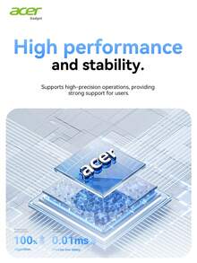 Acer OMR282 Wireless Silent Mouse, 2.4G Connection, Office & Business Portable, Lightweight Ergonomic Design, Long Battery Life, High DPI, Cute Mini Design