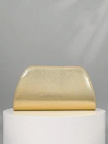 Glitter, Shiny, Luxury, Glamorous, Elegant, Exquisite Large Women Clutch Purse Evening Bag Prom Handbag With Detachable Chain For Wedding Velvet Elegant For Girls, Women, College Students, Rookies & White-Collar Workers For Party, Prom, Wedding, Party Bags,Perfect For Party Wedding Prom Dinner/Banquet Matching With Holiday Party Dress Evening Dress & Sequin Dress - 香檳色 - 查看 4