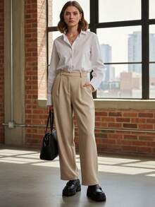 2025 New Platform Loafers For Petite Women, Comfortable, Versatile, Slip-On Casual Shoes - Black - View 3