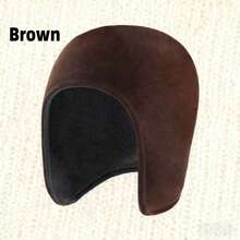 1pc Warm Ear Protection Hat For Elderly, Thermal Lined Cold Weather Windproof Hat, Multi-Functional Cycling Skiing Ear Warmer Cap - Multicolor - View 6