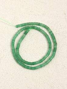 38cm/String Natural Stone Abacus Cylinder Decorative Spacer Beads, Flat Round 4*2mm Natural Stone Jewelry Making Materials Approx. 190pcs, Suitable For DIY Necklace, Bracelet And Crafts - Multicolor 1 - View 15