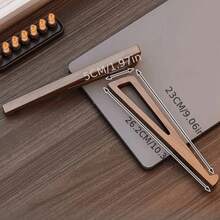 便携式可折叠木质笔记本电脑支架 - 符合人体工学设计，角度可调（12°），通风散热。三角形木质托盘，适用于平板电脑和迷你笔记本电脑。设计紧凑，采用天然木纹饰面。