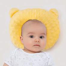 U-Shaped Baby Pillow, Universal Comfortable Infant Shaping Anti-Tilt Sleeping Pad, Toy Anti-Collision 0-1 Year Old, Deep Sleep Supplies, Polyester Bead Plush Material - Multicolor - View 4
