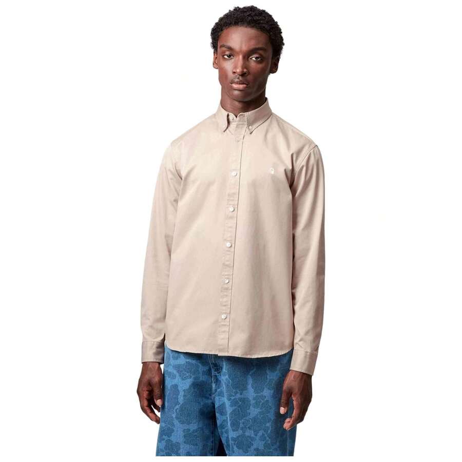 Carhartt Wip Shirt I023339-2V4XX For Man In Color Beige - Beige - View 1