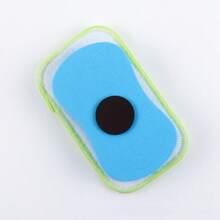 1/4个可重复使用的黑板擦，磁性白板擦，干擦擦，适用于粉笔痕迹，家居办公用品